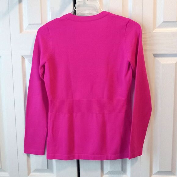 Lilly Pulitzer Size M Daisy Cardigan Mambo Pink NEW WITH TAG NWT - Picture 3 of 6